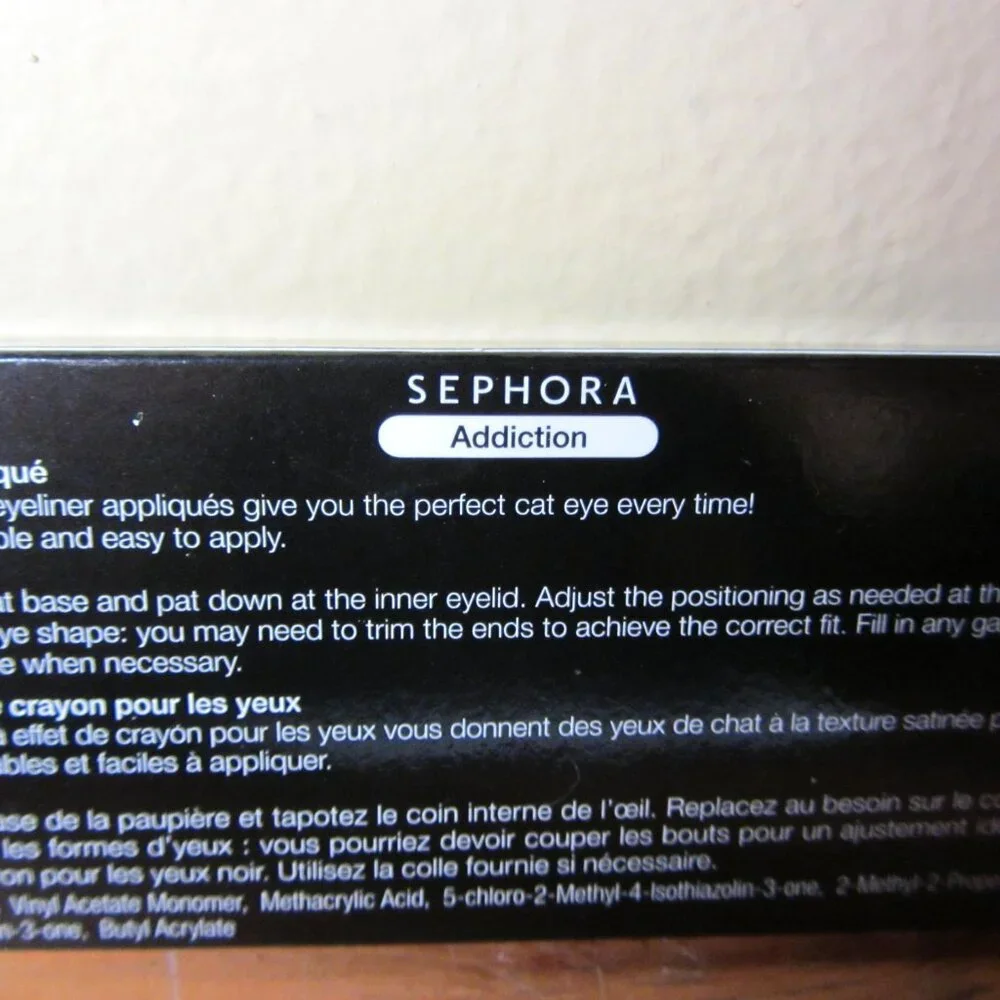 Buy2Get1 - sephora velvet eyeliner applique addiction - discontinued (c160)